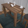 Hanah Home Mesa de Comedor Barra - Walnut